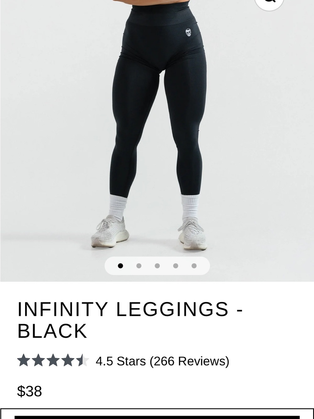 Infinity Athletic Shorts - Black